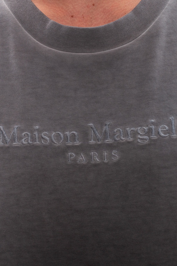 Grey Logo T-shirt Maison Margiela - Vitkac Canada